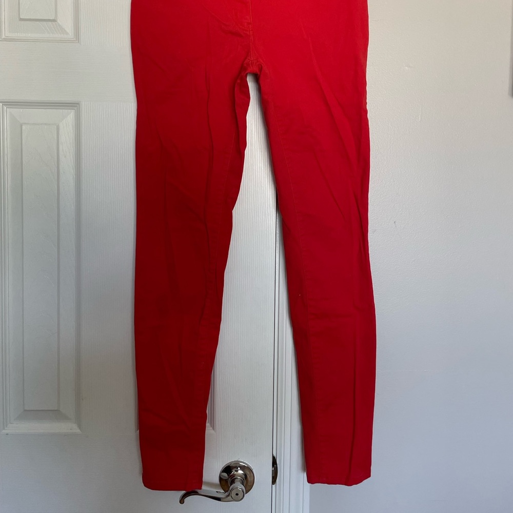 ✅H&M Cotton Vintage y2k Super Skinny Jeans moto rockstar vibrant biker skater 8 - Picture 3 of 10